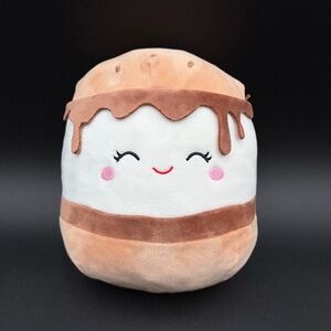 Squishmallows Carmelita The S'mores Soft Plush Toy Brown 8”